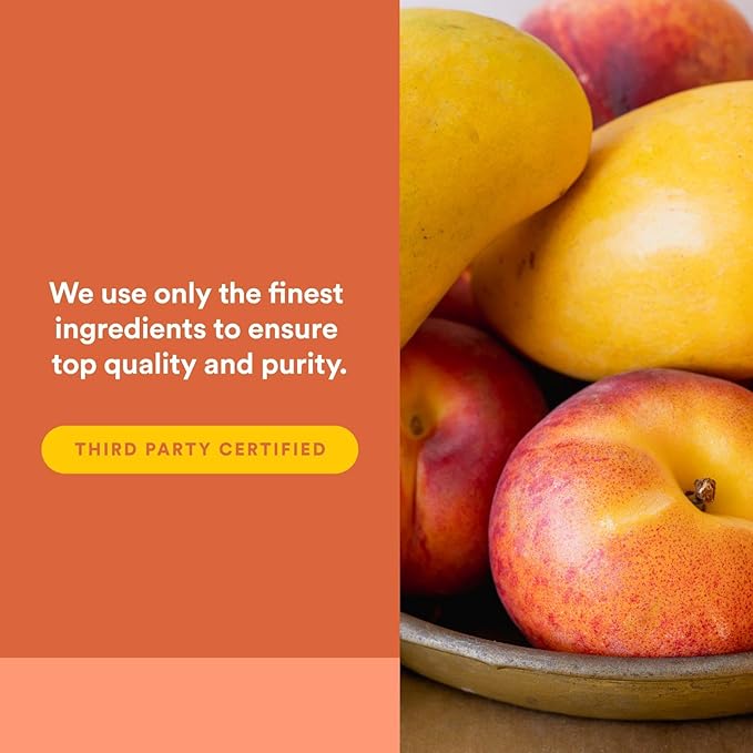 Natural Factors, Kids Chewable Vitamin C 500 mg, Supports Immune Health, Bones, Teeth and Gums, Peach, Passionfruit and Mango, 90 Wafers