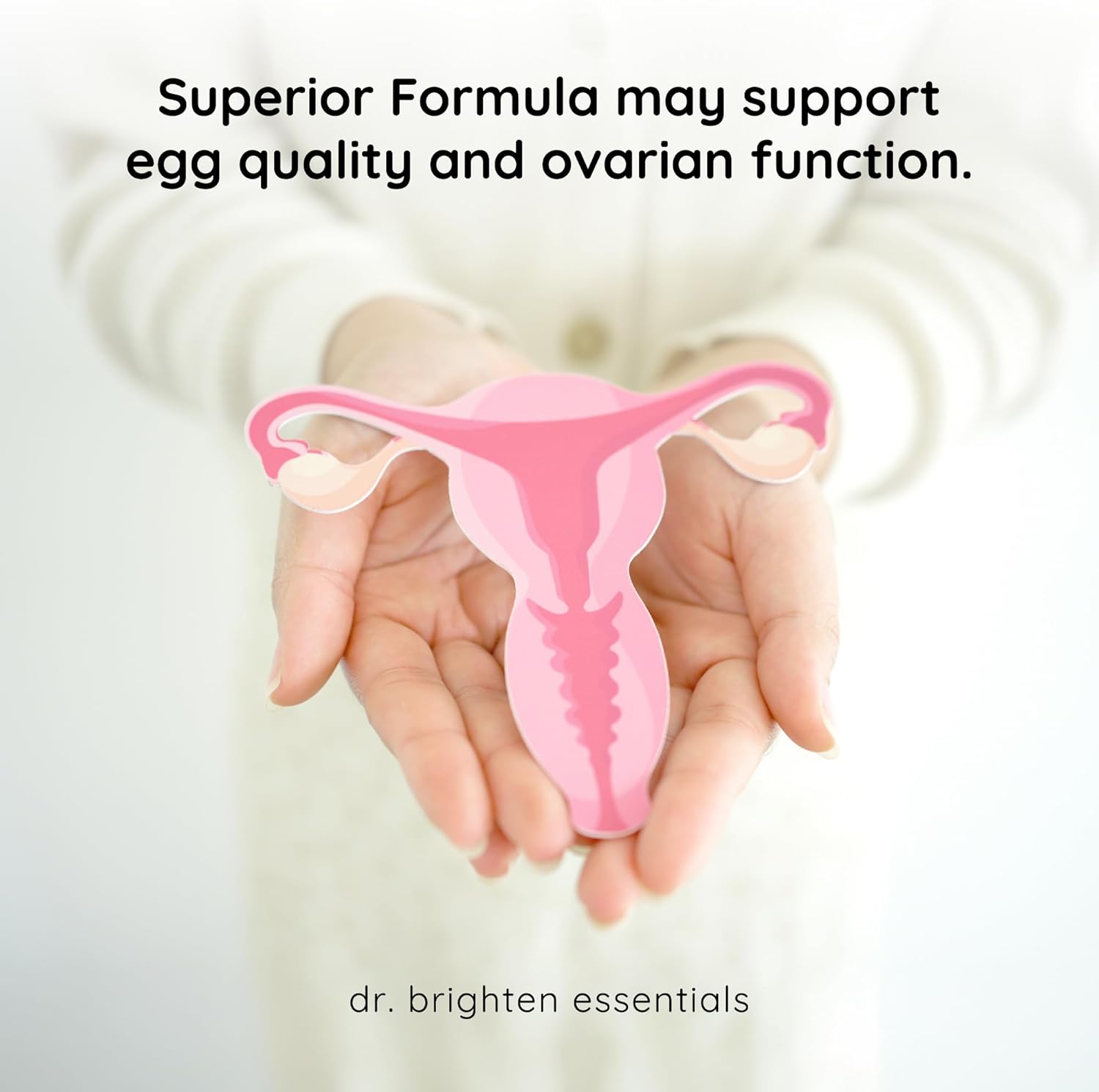 Dr. Brighten Myoinositol Plus - Doctor Formulated Ratio of Myo- and D-Chiro-Inositol to Support PCOS Symptoms, Hormone Balance, Healthy Ovarian Function, and Regular Menstrual Cycles