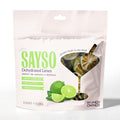 SAYSO Dehydrated Limes | Dried Fruit Slices for Cocktail or Mocktail Garnish for Drinks | Premium Quality Citrus | Single Ingredient, Hand Selected, 12 Slices