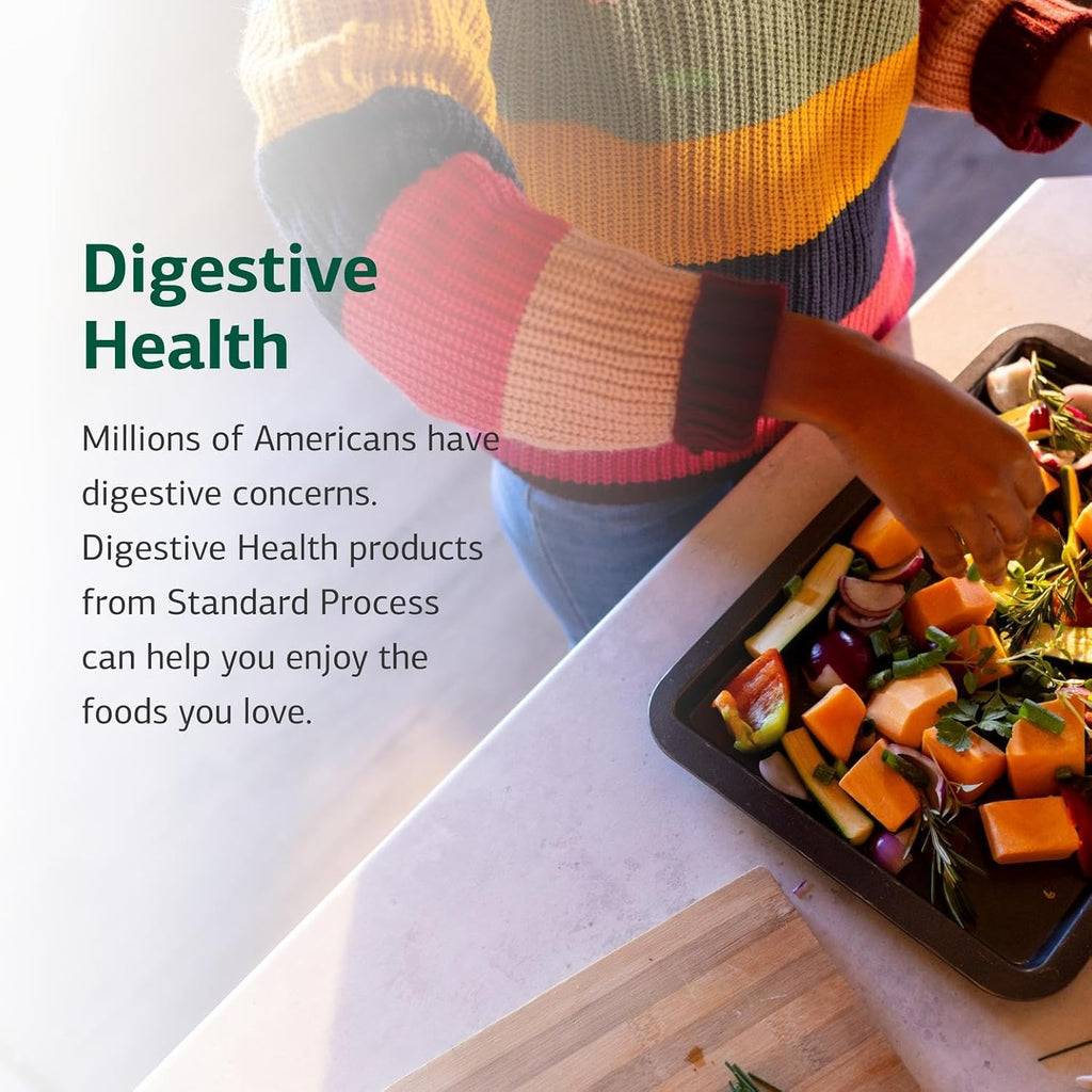 Standard Process Inc. Zypan - Digestive Health Support Supplement - HCI Supplement with Pancreatin, Betaine Hydrochloride & Pepsin - Support Macronutrient Digestion - 330 Tablets