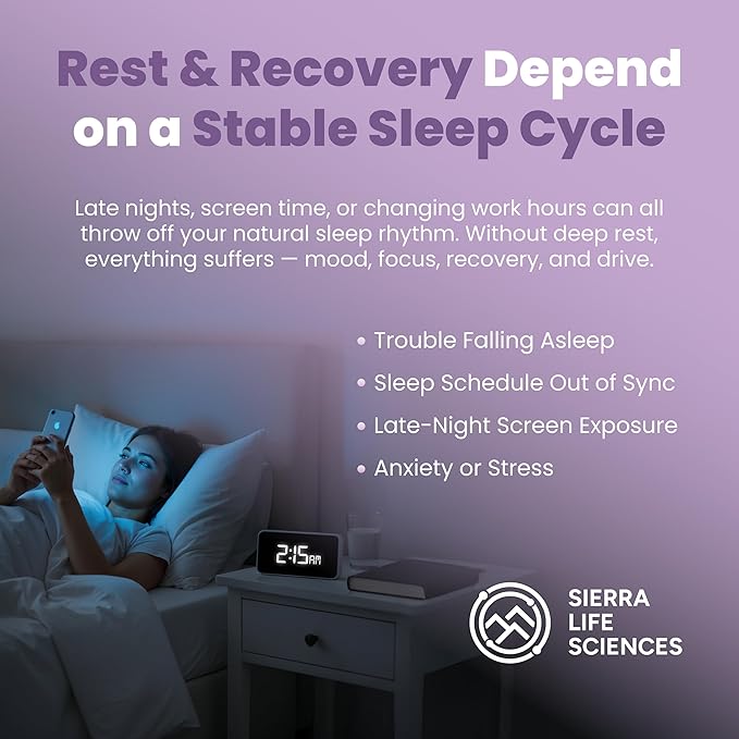 10 mg High Dosage Melatonin in Easy-to-Swallow Capsules - 60 Servings