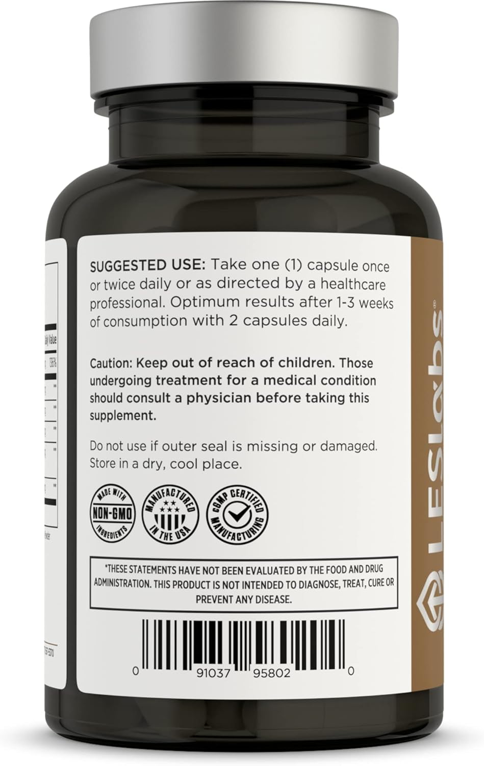 LES Labs Male Health – Enhance Hormone Production, Strength & Vitality, Drive & Endurance – Tongkat Ali, Ginseng, Maca & Boron – Non-GMO Supplement – 60 Capsules