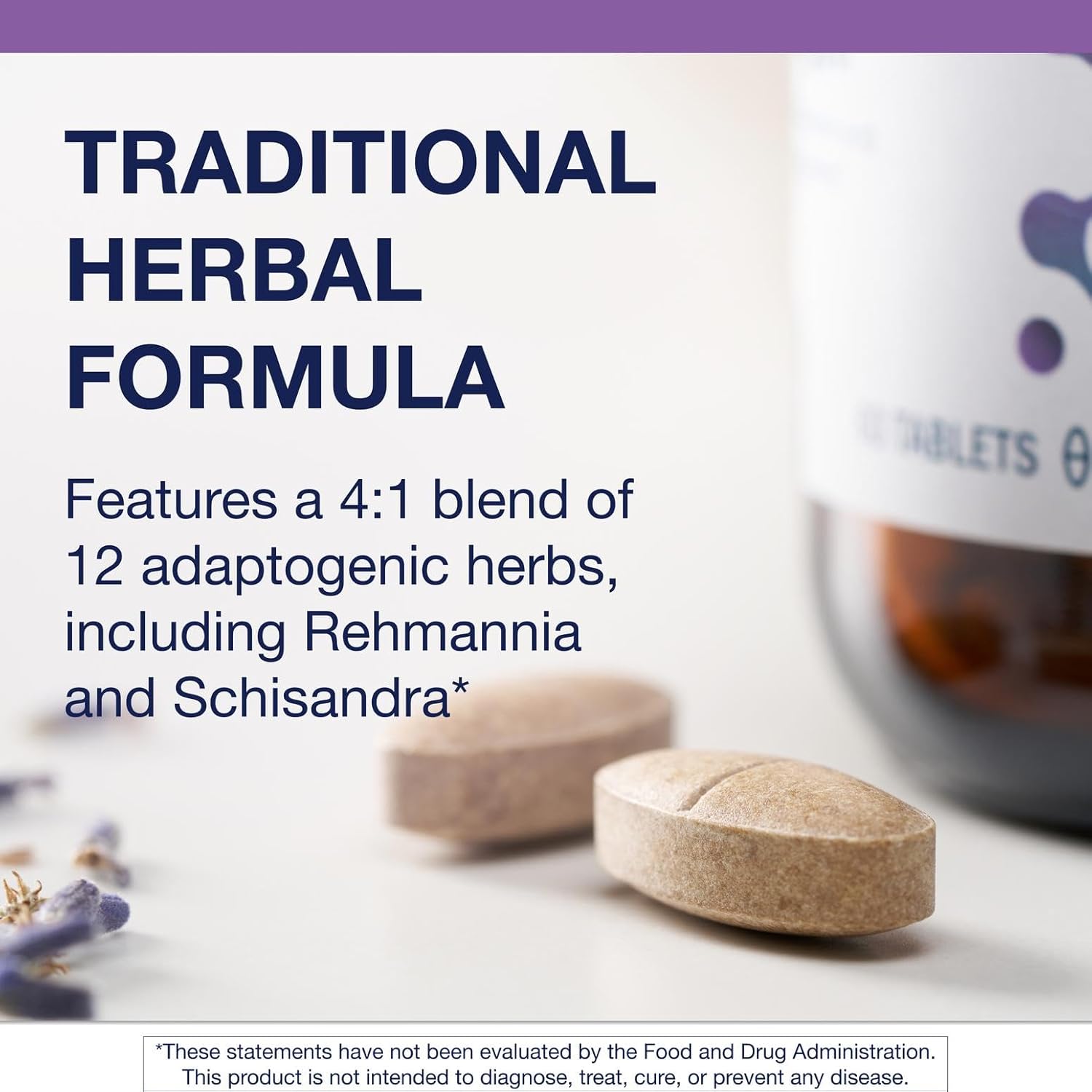 Metagenics Serenagen, Traditional Herbal Stress Management Formula with Asian Ginseng Root to Help Adjust to Stressful Environmental Challenges - 60 Tablets