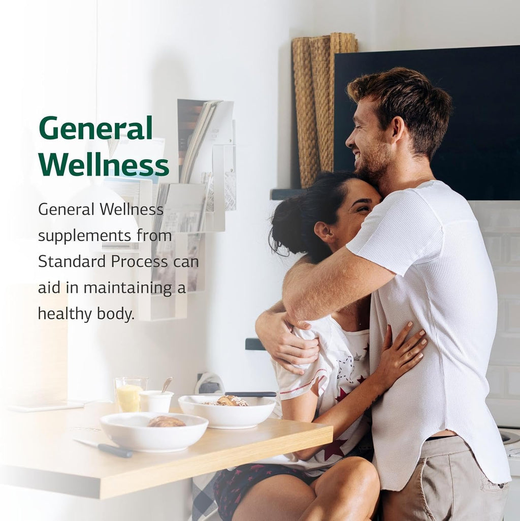 Standard Process Catalyn - Whole-Food Based Foundational Support for General Wellbeing with Vitamins D, C, A & B6, Thiamine, Riboflavin, Magnesium Citrate & More - 90 Tablets