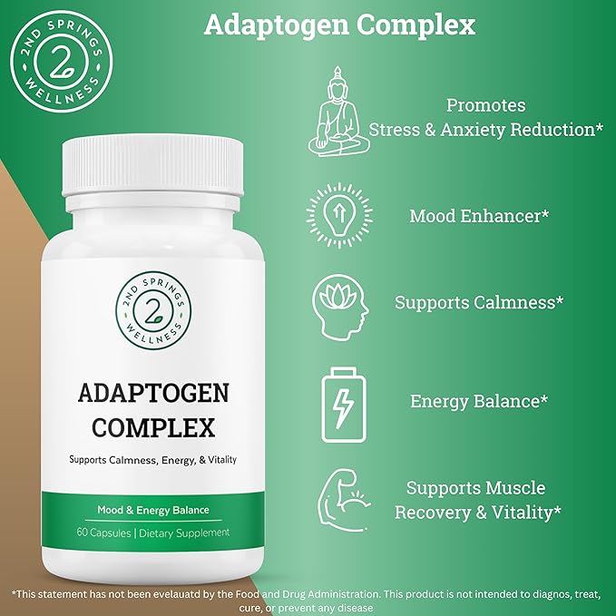 Adaptogen Complex & Vitamin D3+K2 Chewables Bundle