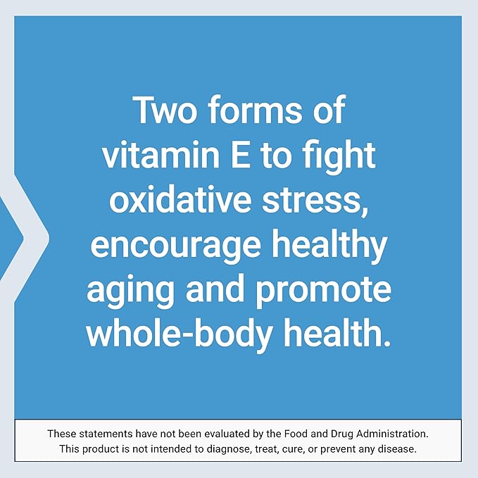 Life Extension Gamma E Mixed Tocopherols, Healthy Aging, Vitamin E Supplement, Enhanced with Sesame lignans, Gluten-Free, Non-GMO, 60 softgels