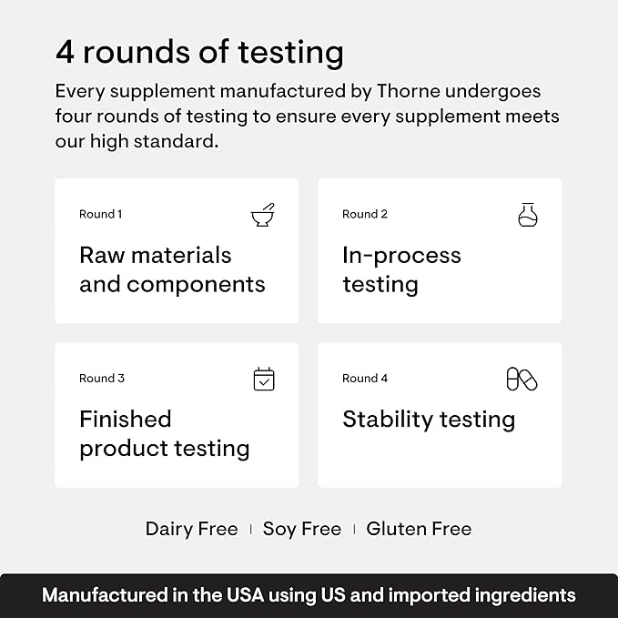 THORNE - Vitamin D-5000 - Vitamin D3 Supplement - Support Healthy Bones, Teeth, Muscles, Cardiovascular, and Immune Function* - NSF Certified for Sport - Dairy-Free, Soy-Free - 120 Capsules