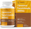 Liposomal Vitamin E Tocotrienols 1000mg - High Potency Tocotrienol Supplements,95% Delta & 5% Gamma Tocotrienols Capsules