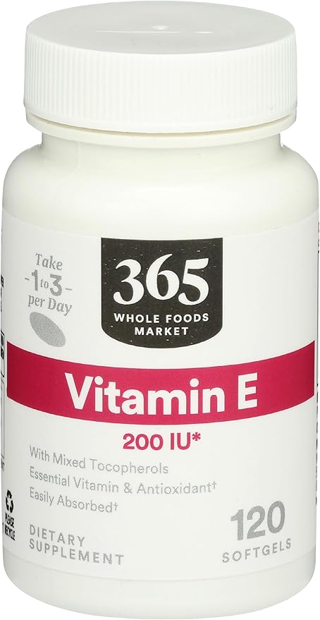 365 by Whole Foods Market, Vitamin E 200 IU, 120 CT
