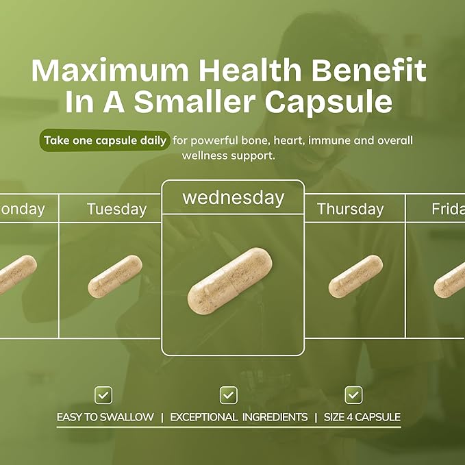 Daily Vites, ADK 10 Vitamin Supplement – 180 Capsules – High Potency Vitamin A, D3 10,000 IU & K2-MK7 – Physician Formulated for Bone, Heart & Immune Support – Non-GMO, Gluten Free (2 Pack)