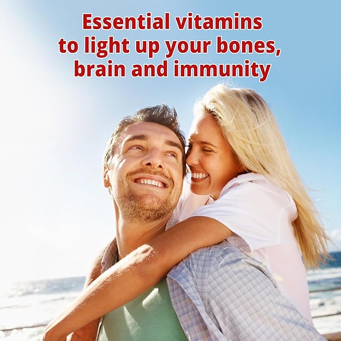 NEVISS 2Pack Vegan Vitamin D3 + Vitamin B12 Gummies, High Potency D3 5000IU & 1000 mcg Methylated B12, Vitamin D3 and B12 for Adults, Support Bone Health, Immune & Energy Supplement, 120 Count