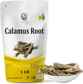 Yogi's Gift Sacred Ayurvedic Loose Herbs | Calamus root 1 lb | Vacha/Sweet Flag/Vasambu/Acorus Calamus Whole Root | Raw Herbs - 100% Naturally Dried Whole herb