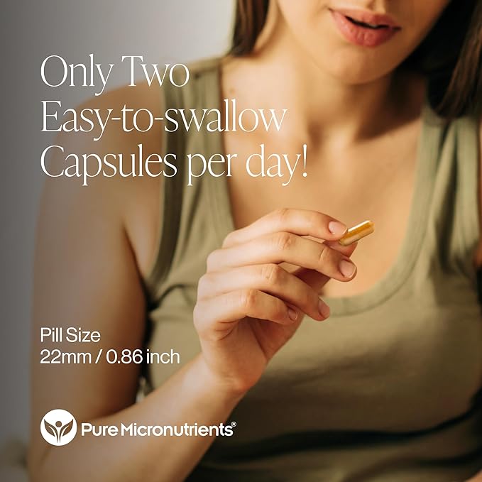 Pure Micronutrients Pure Liposomal Vitamin C - 1400mg Per Serve Supplement - 90 Capsules - High Absorption VIT C Ascorbic Acid Pills