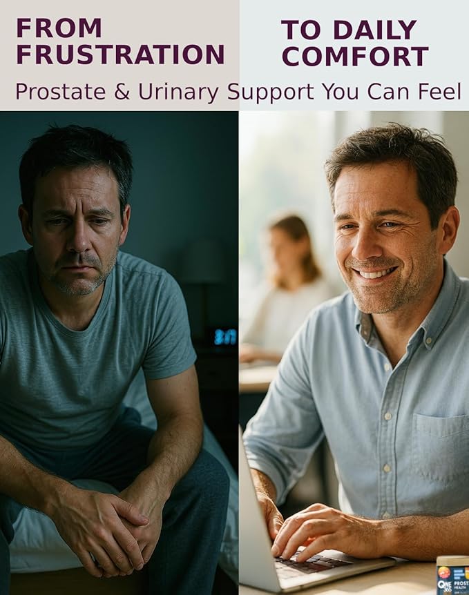 Saw Palmetto for Men - Prostate Health Supplements - Urinary and Prostate Supplement Support Antioxidant - Mushroom Blend Turmeric - 90 Capsules 45 Day Supply