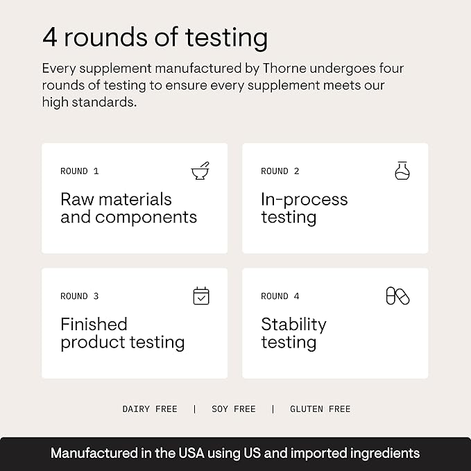 THORNE - Green Tea Phytosome - Antioxidant, Liver Protective, and Metabolic Benefits* of Green Tea Without The Caffeine - 60 Capsules