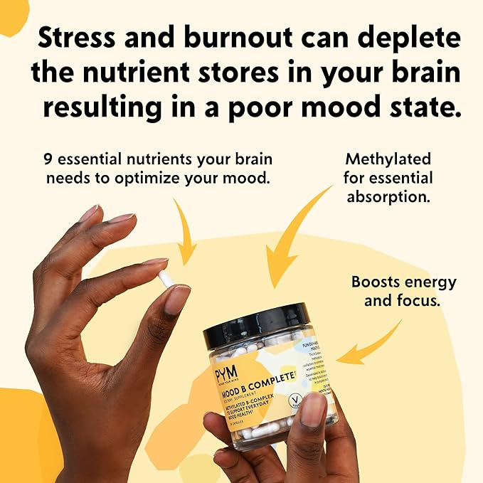 PYM Health Attention Chews + Mood B Complete