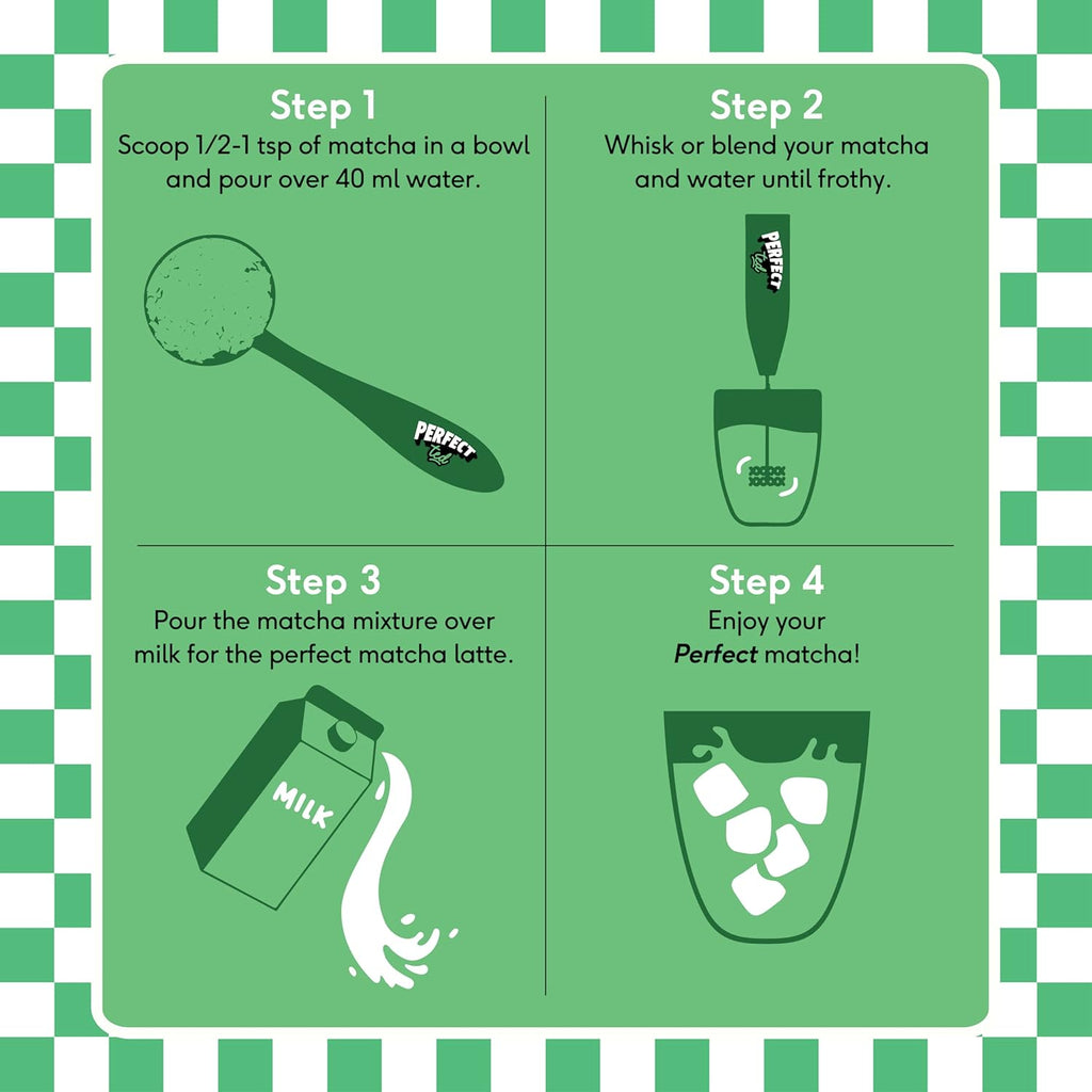 Perfect Ted Powder | Organic Matcha 30g | Organic Ceremonial Grade Matcha | Japanese Matcha Tea Powder | Matcha Fuel | (30 Servings)