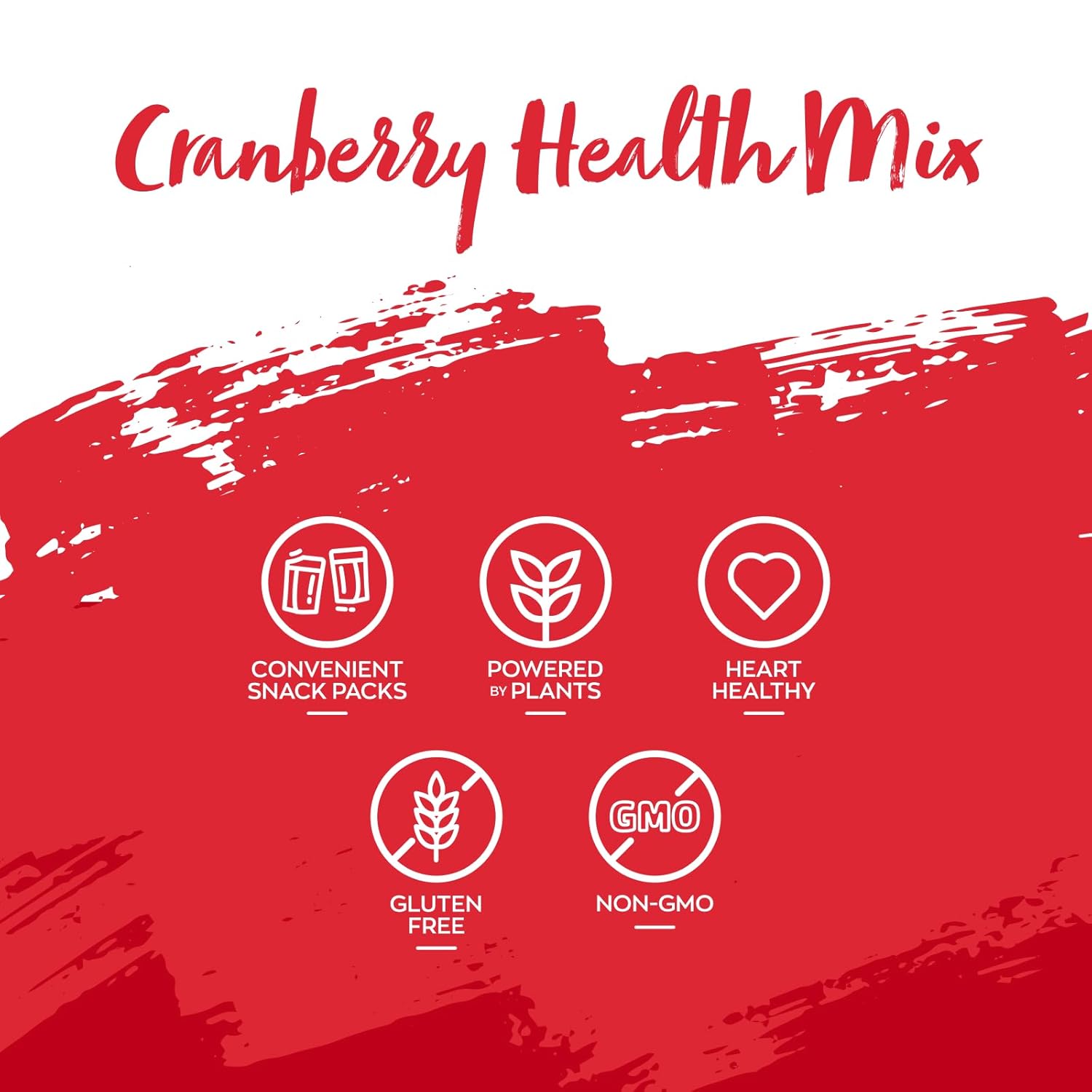 Nature's Garden Cranberry Health Mix – Power Up, Heart Healthy, Gluten Free, Antioxidant Rich, Cholesterol Free, Sodium Free, No Artificial Ingredients – 22 Oz Bag (Pack of 1)