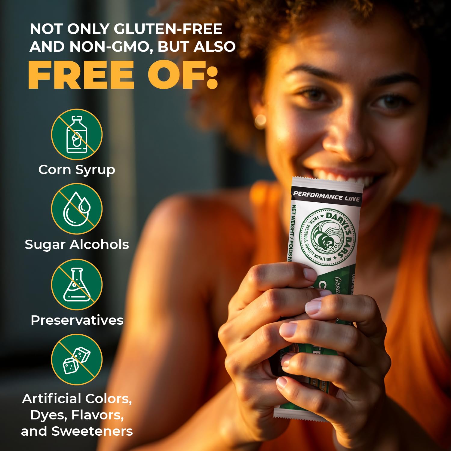 Daryl's Bars, Chocolate Caramel Pecan On the Go Whey Protein Bars, Gluten Free, Low Sugar, Protein Snack, Meal Replacement, Pack of 2