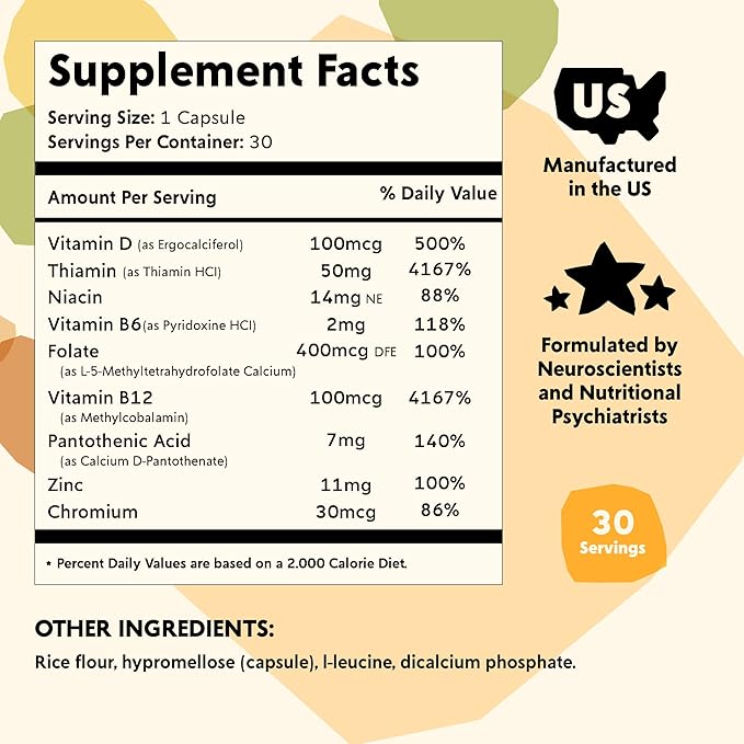 PYM Health Attention Chews + Mood B Complete