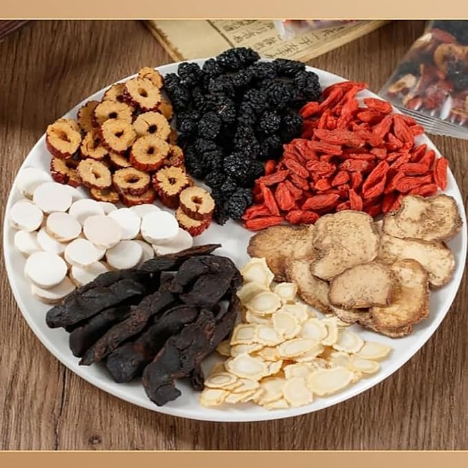 Kidney Tea Formula Ginseng Six/Five Treasure Tea, Te Renal Chino, Te De RiñOnes Sadulable, Organic Cleanse Eight Treasure Healthy Kidney Cleansing for Men Women(50bag/5boxes)