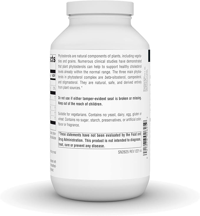 Source Naturals Mega Strength Beta Sitosterol, Plant Sourced, 375mg - 240 Tablets