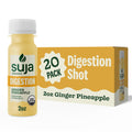 Suja Organic Digestion Shot with Ginger and Apple Cider Vinegar | Immunity Boost & Digestive Support | Functional Shots | Cold-Pressed Juice with Live Probiotics | Plant-Based & Gluten-Free