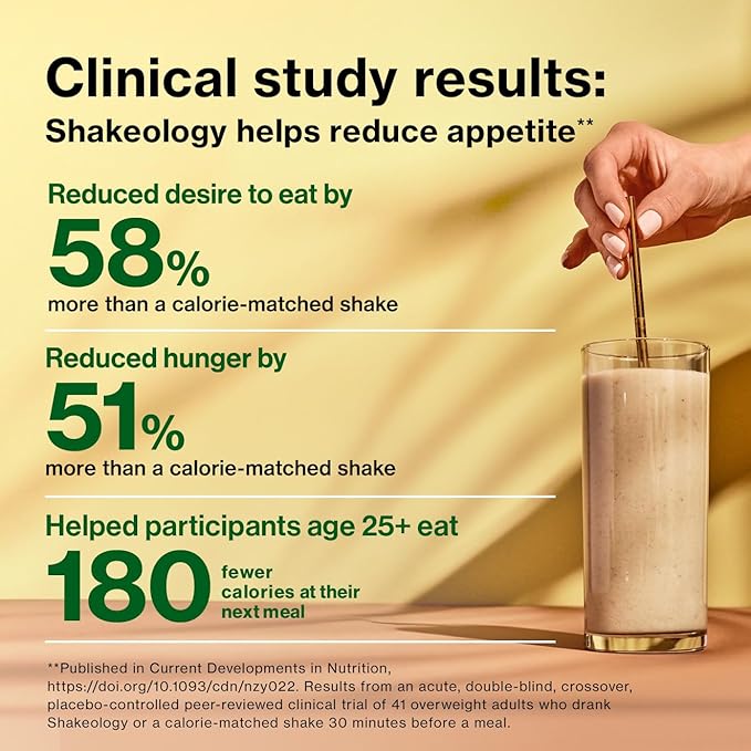 BODi Shakeology Plant-Based Vegan Protein Powder – Gluten-Free Superfood Shake with Vitamins & Minerals – Helps Support Healthy Weight Loss & Gut Health, Chocolate, 14 Individual Packets