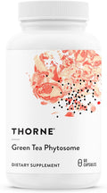 THORNE - Green Tea Phytosome - Antioxidant, Liver Protective, and Metabolic Benefits* of Green Tea Without The Caffeine - 60 Capsules