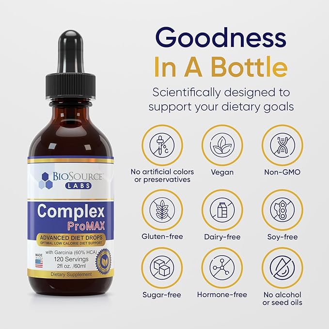 Complex ProMAX Premium Diet Drops (1 x 2 oz Bottle)