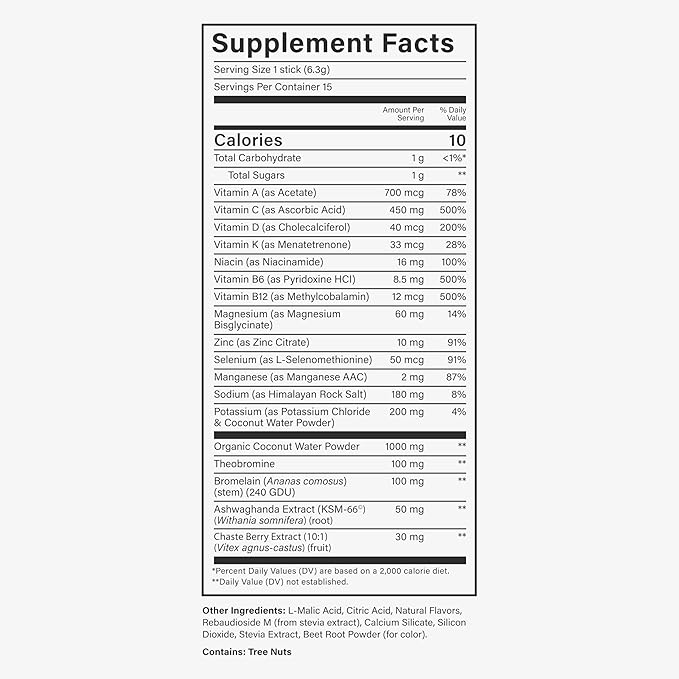 Beam Glow, Hormone Balance for Women, Thyroid Support for Women, Natural Hormone Support Powder with Selenium and Bromelain, PMS Relief, Energy, Hair Skin & Nails, Vegan, No Sugar, 15 Servings