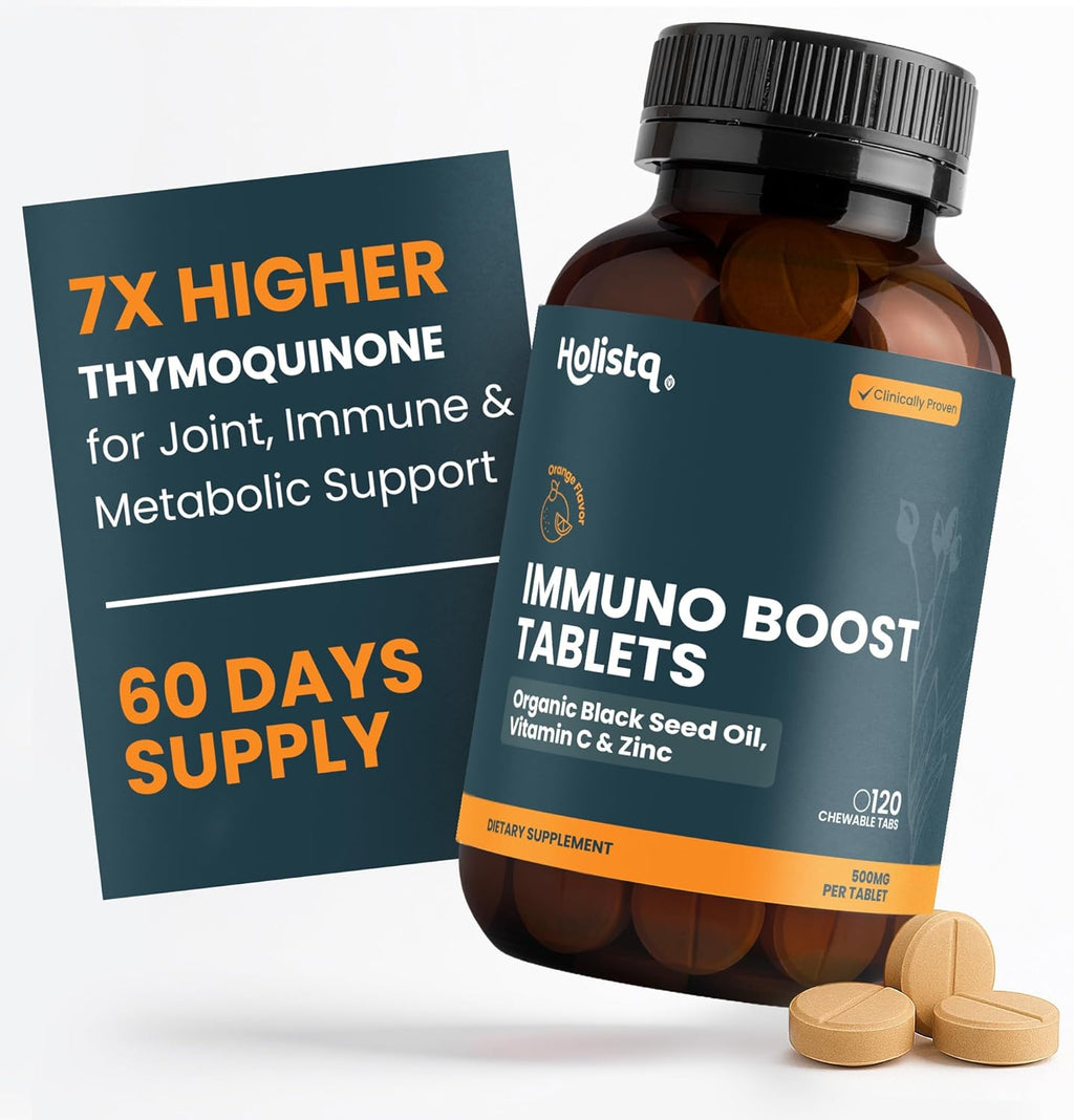 Immuno Boost Vitamin C with Zinc 120 Chewable Tablet Immune System Booster for Adults - Dietary Immune Support VIT C with Chewable Zinc Tablets for Adults and Teens, Antioxidant Immunity Vitamins