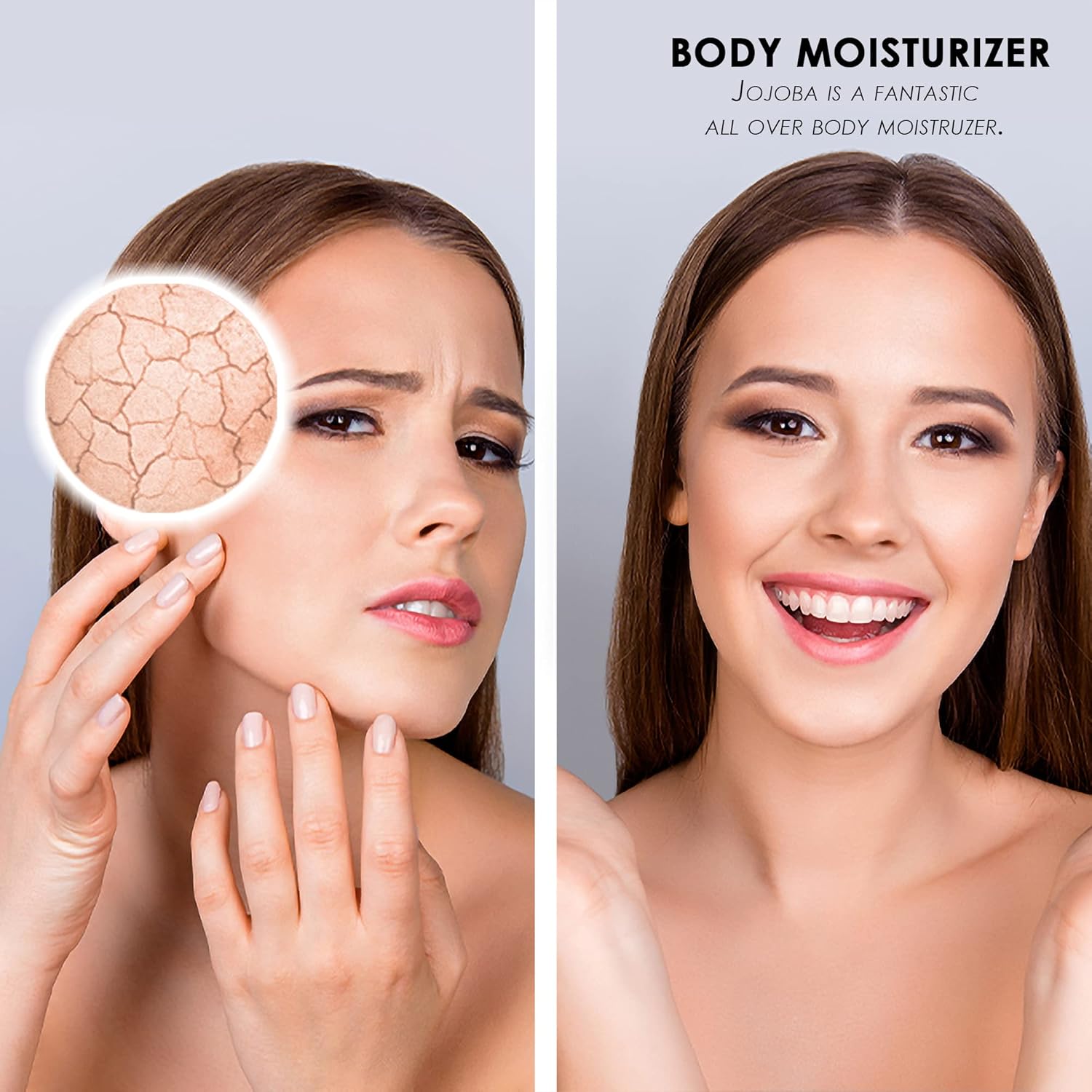 Soapeauty Golden Jojoba Oil | 100% Pure & Natural | Unrefined, Cold Pressed, Hexane Free | Moisturizing Oil for Skin, Face, Hair & Nails | 32 Fl Oz