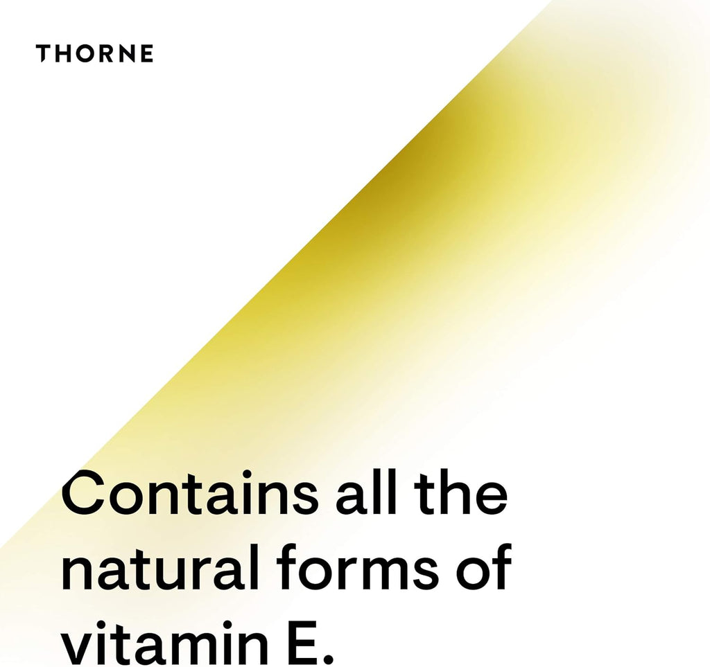 THORNE - Ultimate-E - Contains All of The Natural Forms of Vitamin E - 60 Gelcaps
