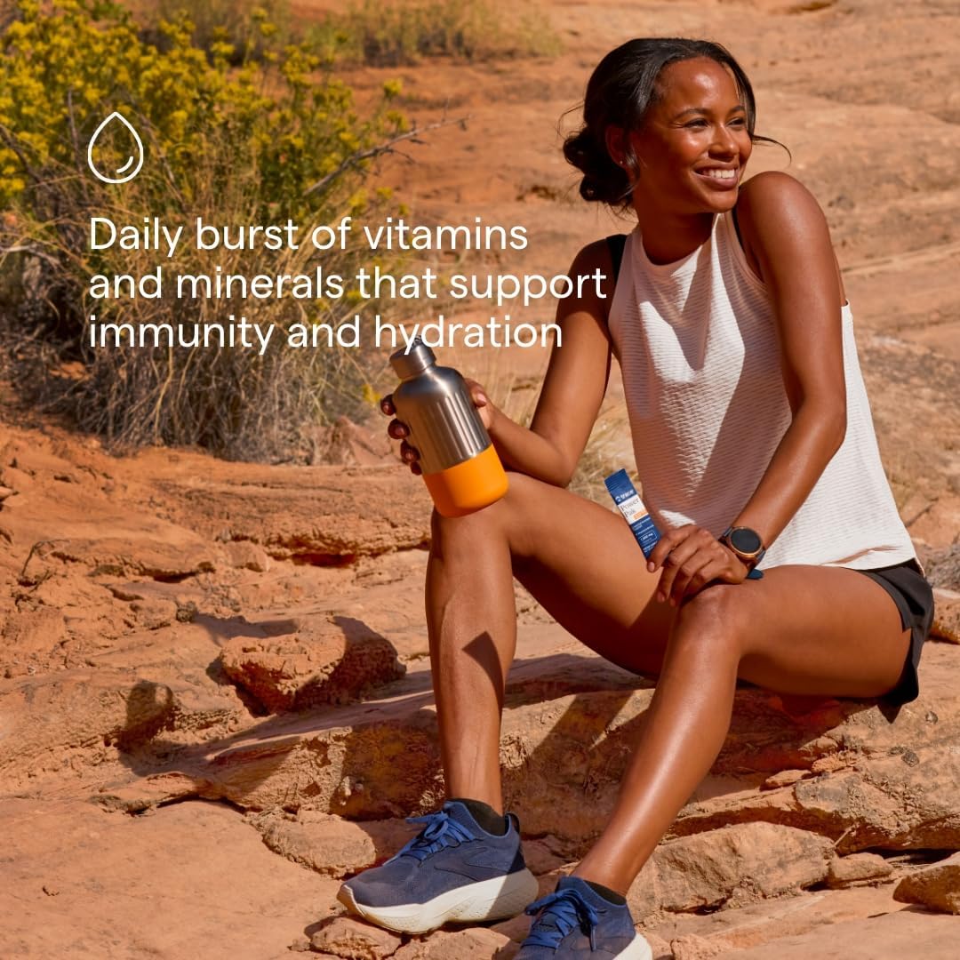 Trace Minerals | Power Pak Electrolyte Powder Packets | 1200 mg Vitamin C, Zinc, Magnesium | Boost Immunity, Hydration and Natural Energy | Lemon Lime | 90 Packets