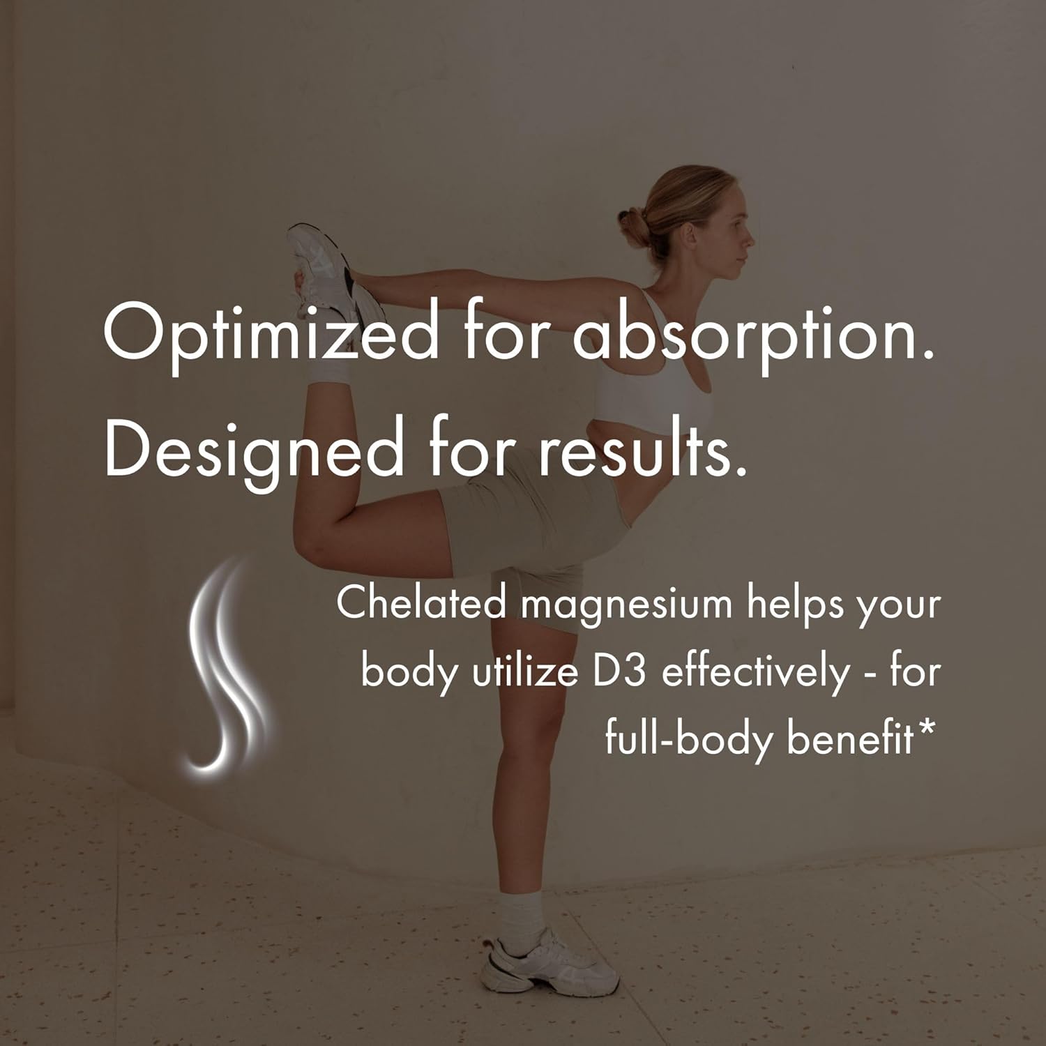 NAOMI Activated Vitamin D3 5000 IU (125 mcg) Supplement with Magnesium for Strong Bones, Teeth, Muscle, Immune and Mood Support, Non-GMO, Gluten Free, 60 Veggie Caps, 30 Day Supply