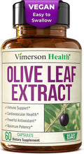 Olive Leaf Extract Capsules – 750 mg Standardized to 150 mg Oleuropein – Polyphenol Antioxidants for Cardiovascular Health and Immune Support Supplement – Vegan Herbal Supplements – 60 Capsules