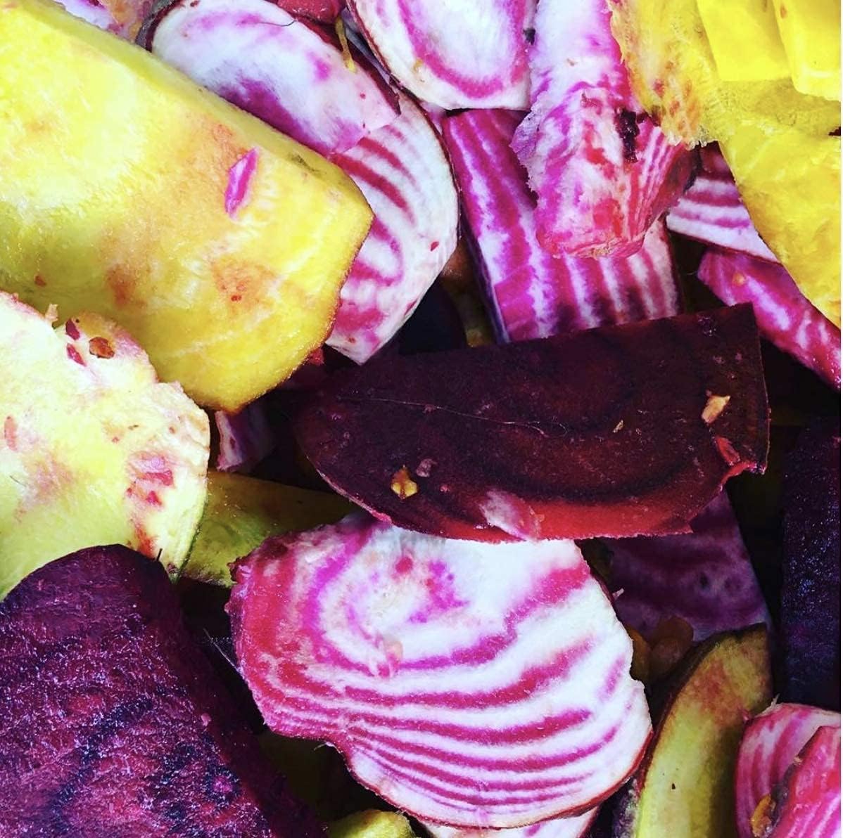 Dr. Cowan's Garden Three Beet Powder Refill Pouch with Organic Beets: Detroit red, chiogga, and Golden Beets, USA Grown, 50 Servings