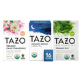 TAZO Tea Bags, Regenerative Organic Zen, Calm Chamomile & Herbal Organic Dream 16 CT (1ea) (Variety Pack)