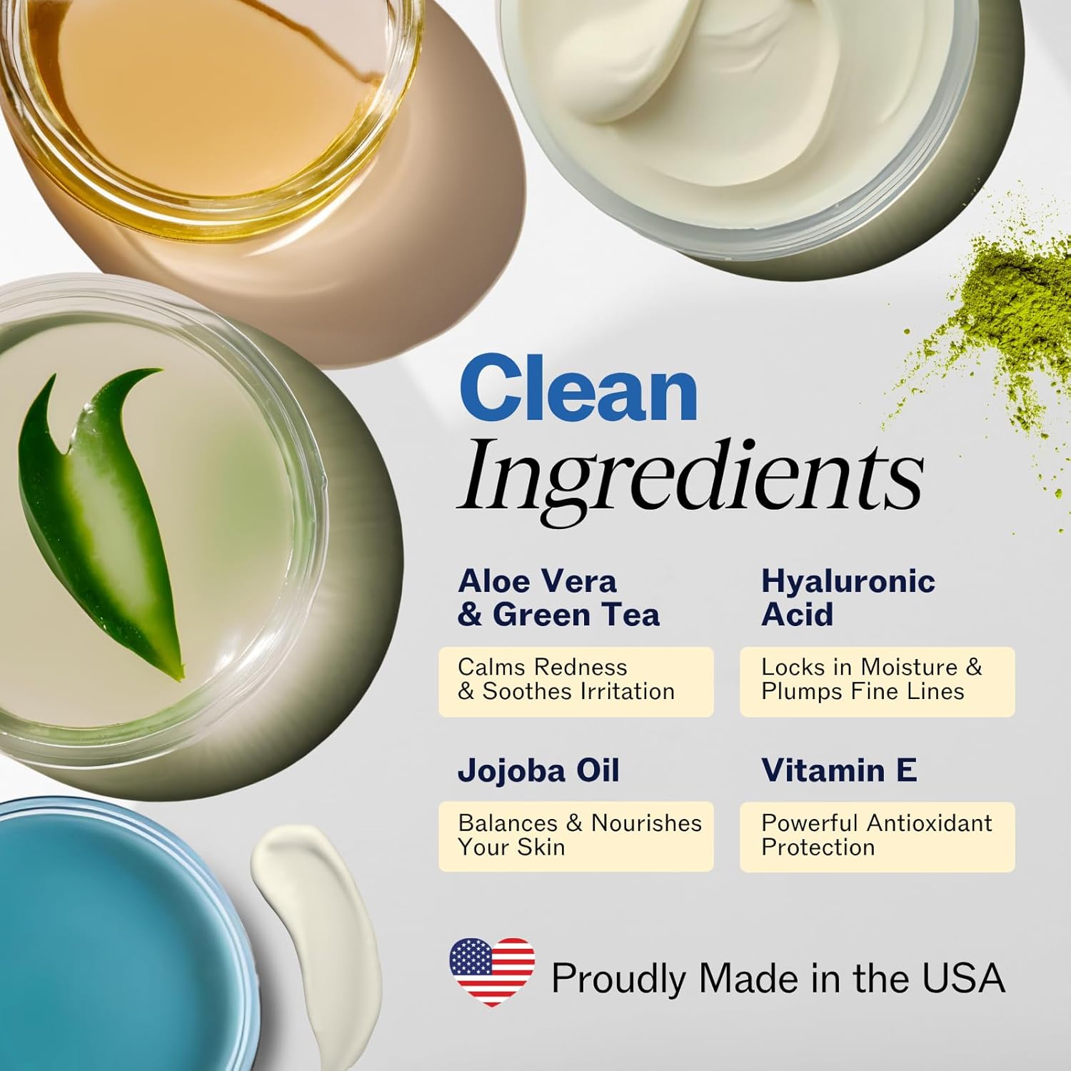 LilyAna Naturals Retinol Cream - Anti-Aging Moisturizer for Face & Neck, Made in USA, Wrinkle Reduction - 1.7oz, 2 Pack