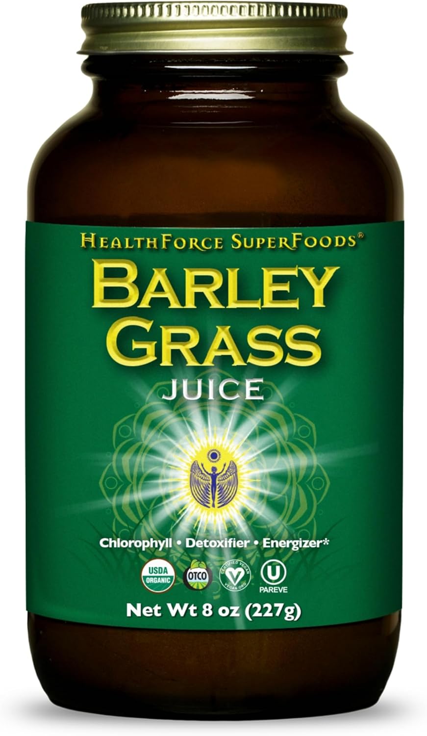 HealthForce SuperFoods Barley Grass Juice – 8 oz Powder