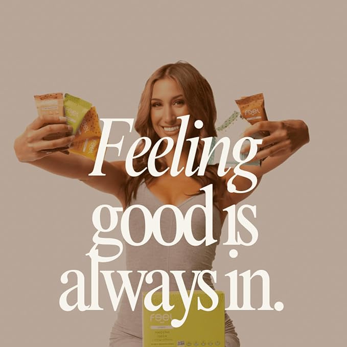 Feel Vegan Protein Bars, Variety Pack, Adaptogenic Snack, Keto, Gluten Free, Organic, 15g Protein, Low Carb, Dairy Free, 6 Flavors, Non GMO, Soy Free, Grain Free – 6 Pack