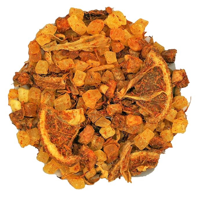 Kombucha.com Tropical Breeze BREW BOOSTER - Super Premium Pineapple, Mango, Papaya Blend w/ Botanicals for Creating Store Quality Kombucha, Flavored Iced Tea, Sangria, and More - All Natural, Loose Leaf, Caffeine Free, No Artificial Flavors, Immunity B...