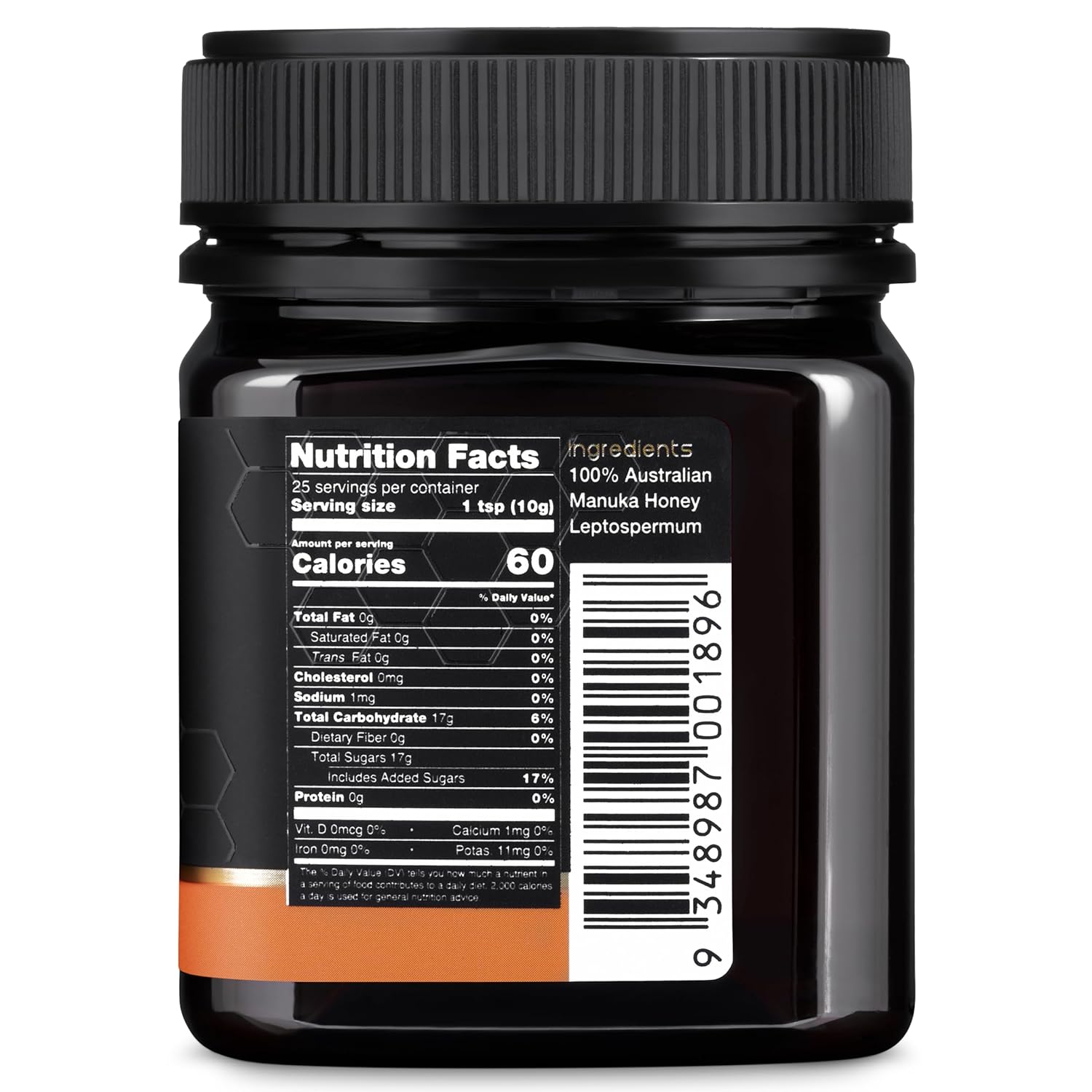 Nature’s Gold Raw Manuka Honey, MGO 829+ | Authentic MGO, Australian Honey, Non-GMO, 100% Pure Genuine Traceable from Hive to Home