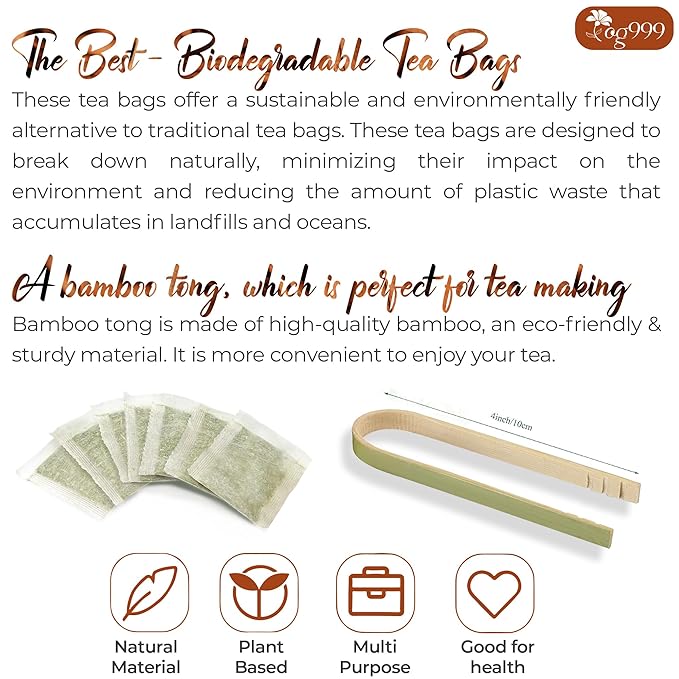 TOG999, Premium 25 Tea Bags - Special Cinnamon Tea, 100% Natural & Pure, Herbal Tea. Cinnamon Stick Herbal Spice