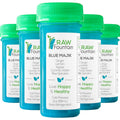 20 Immunity Shots w/Blue Spirulina, Agave, Lemon, Ginger 2fl Oz, Packed w/Vitamin C, Raw, Cold Pressed, Unpasteurized, Boosts Immunity, All Natural, No Artificial Flavors or Preservatives