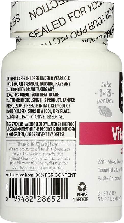 365 by Whole Foods Market, Vitamin E 200 IU, 120 CT