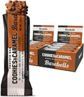 Barebells Protein Bars Cookies and Caramel - 24 Bars (2 Packs of 12), 20g High Protein Treats - Chocolate Nutrition Bar with 1g Total Sugars - On-The-Go Breakfast or Post-Workout Snack