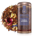 Teabloom Herbal Tea, Floral Rooibos Loose Leaf Tea, Rooibos Blend with Floral Flavors and Scent, Kosher Certified, 3.17 oz/90 g Canister Makes 35-50 Cups
